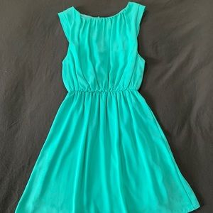 Francesca’s Teal Mini Dress